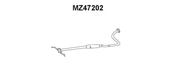MZ47202 VENEPORTE Предглушитель выхлопных газов (фото 1)