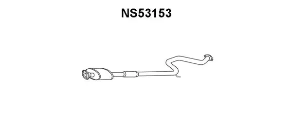 NS53153 VENEPORTE Предглушитель выхлопных газов (фото 1)