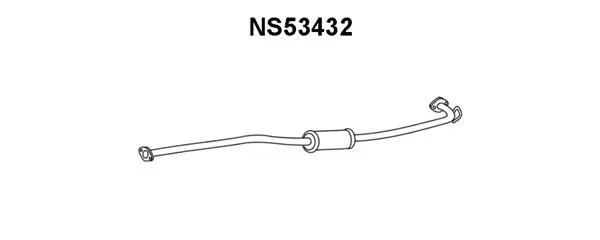 NS53432 VENEPORTE Предглушитель выхлопных газов (фото 1)