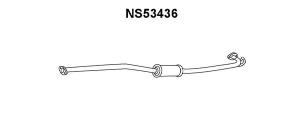 NS53436 VENEPORTE Предглушитель выхлопных газов (фото 1)
