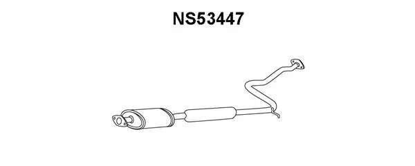 NS53447 VENEPORTE Предглушитель выхлопных газов (фото 1)