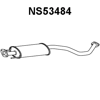 NS53484 VENEPORTE Предглушитель выхлопных газов (фото 1)