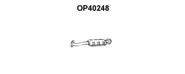 OP40248 VENEPORTE Предглушитель выхлопных газов (фото 1)