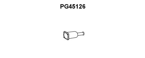 PG45126 VENEPORTE Предглушитель выхлопных газов (фото 1)