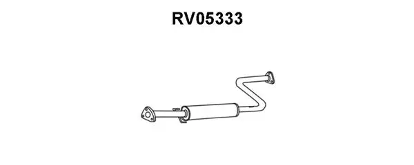 RV05333 VENEPORTE Предглушитель выхлопных газов (фото 1)