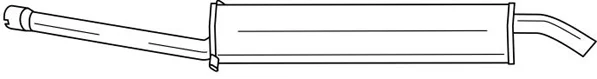 SG12470 AKS DASIS Глушитель (фото 1)