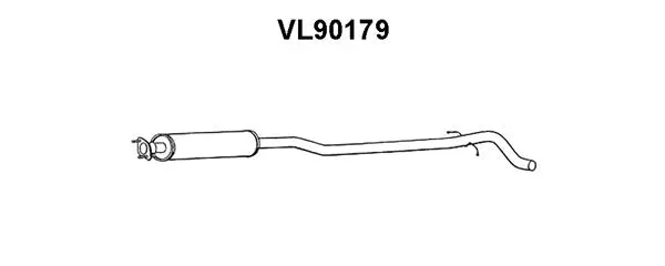 VL90179 VENEPORTE Предглушитель выхлопных газов (фото 1)
