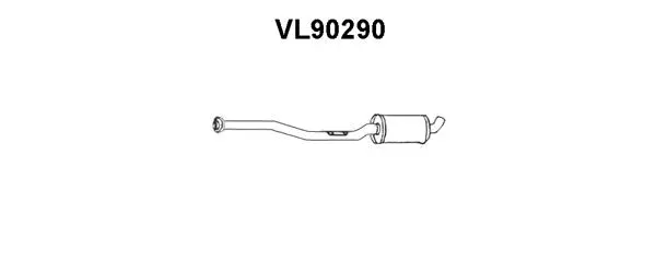 VL90290 VENEPORTE Предглушитель выхлопных газов (фото 1)