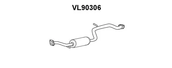 VL90306 VENEPORTE Предглушитель выхлопных газов (фото 1)