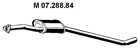 07.288.84 EBERSPÄCHER Средний глушитель выхлопных газов (фото 1)