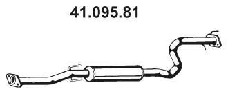 41.095.81 EBERSPÄCHER Средний глушитель выхлопных газов (фото 1)