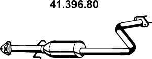 41.396.80 EBERSPÄCHER Средний глушитель выхлопных газов (фото 1)