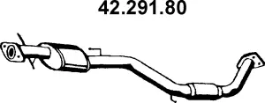 42.291.80 EBERSPÄCHER Средний глушитель выхлопных газов (фото 1)