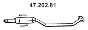 47.202.81 EBERSPÄCHER Средний глушитель выхлопных газов (фото 1)