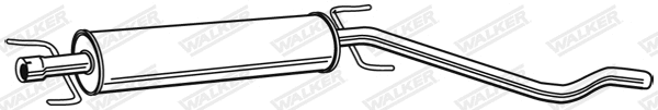 23182 WALKER Средний глушитель выхлопных газов (фото 1)