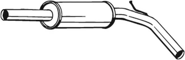 233-541 BOSAL Средний глушитель выхлопных газов (фото 1)