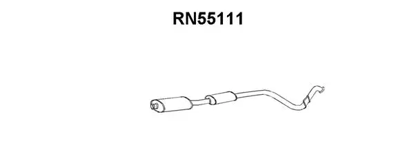 RN55111 VENEPORTE Средний глушитель выхлопных газов (фото 1)