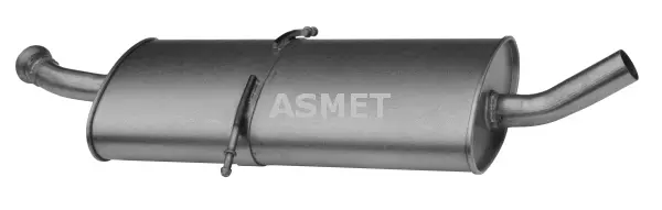 01.057 ASMET Средний глушитель выхлопных газов (фото 1)