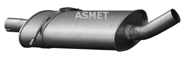 01.059 ASMET Средний глушитель выхлопных газов (фото 1)