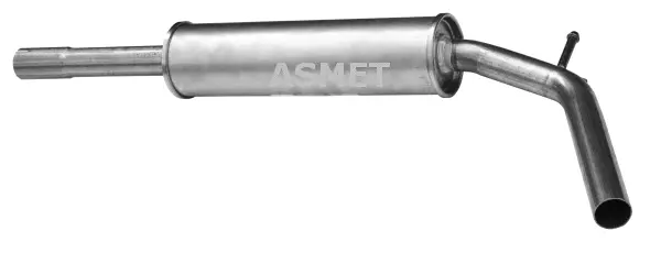 03.050 ASMET Средний глушитель выхлопных газов (фото 1)