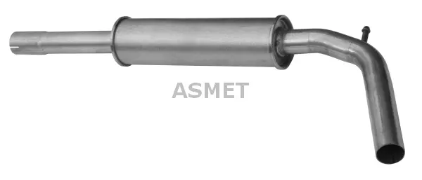03.094 ASMET Средний глушитель выхлопных газов (фото 1)