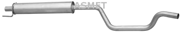 05.155 ASMET Средний глушитель выхлопных газов (фото 1)
