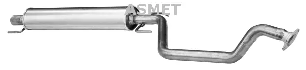 05.174 ASMET Средний глушитель выхлопных газов (фото 1)