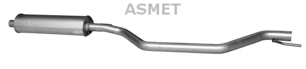 05.175 ASMET Средний глушитель выхлопных газов (фото 1)