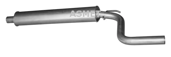 05.190 ASMET Средний глушитель выхлопных газов (фото 1)