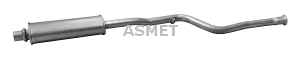 08.016 ASMET Средний глушитель выхлопных газов (фото 1)