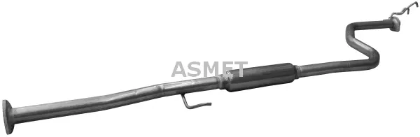 13.007 ASMET Средний глушитель выхлопных газов (фото 1)