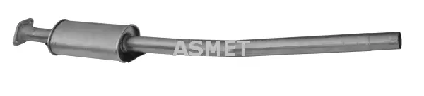 20.028 ASMET Средний глушитель выхлопных газов (фото 1)