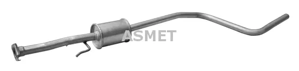 24.036 ASMET Средний глушитель выхлопных газов (фото 1)