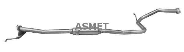 28.002 ASMET Средний глушитель выхлопных газов (фото 2)