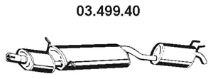 03.499.40 EBERSPÄCHER Глушитель выхлопных газов конечный (фото 1)