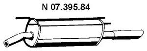 07.395.84 EBERSPÄCHER Глушитель выхлопных газов конечный (фото 1)