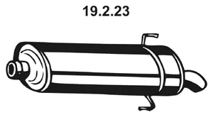 19.2.23 EBERSPÄCHER Глушитель выхлопных газов конечный (фото 1)