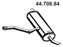 44.708.84 EBERSPÄCHER Глушитель выхлопных газов конечный (фото 1)