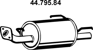 44.795.84 EBERSPÄCHER Глушитель выхлопных газов конечный (фото 1)