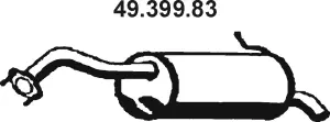 49.399.83 EBERSPÄCHER Глушитель выхлопных газов конечный (фото 1)