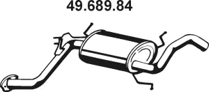 49.689.84 EBERSPÄCHER Глушитель выхлопных газов конечный (фото 1)