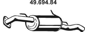 49.694.84 EBERSPÄCHER Глушитель выхлопных газов конечный (фото 1)