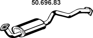 50.696.83 EBERSPÄCHER Глушитель выхлопных газов конечный (фото 1)