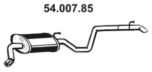 54.007.85 EBERSPÄCHER Глушитель выхлопных газов конечный (фото 1)
