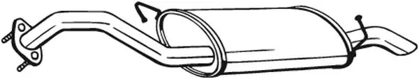 169-025 BOSAL Глушитель выхлопных газов конечный (фото 1)