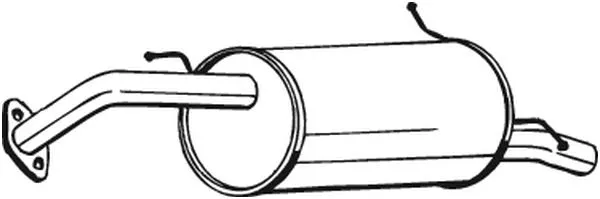 171-473 BOSAL Глушитель выхлопных газов конечный (фото 1)