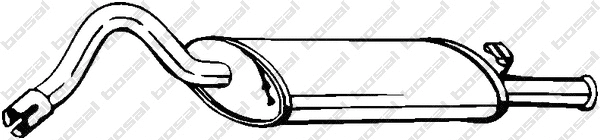 130-209 KLOKKERHOLM Глушитель выхлопных газов конечный (фото 1)