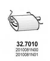 32.7010 ASSO Глушитель выхлопных газов конечный (фото 1)