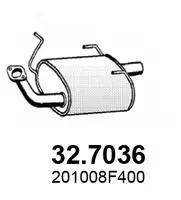 32.7036 ASSO Глушитель выхлопных газов конечный (фото 1)