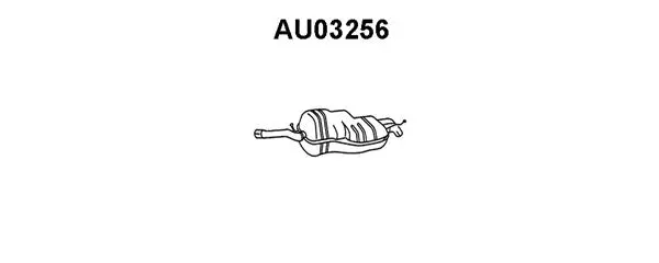 AU03256 VENEPORTE Глушитель выхлопных газов конечный (фото 1)